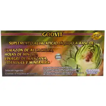 GN+VIDA Amp. Corazon de Alcachofa C/30