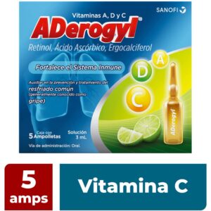 Aderogyl, 5 Ampolletas de 3ml