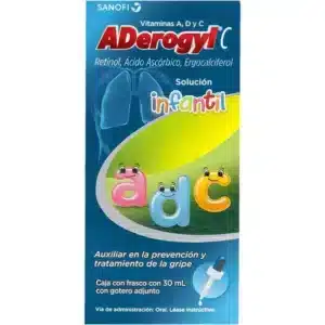 Aderogyl C Infantil - Vitaminas para Niños en Solución, 30 ml