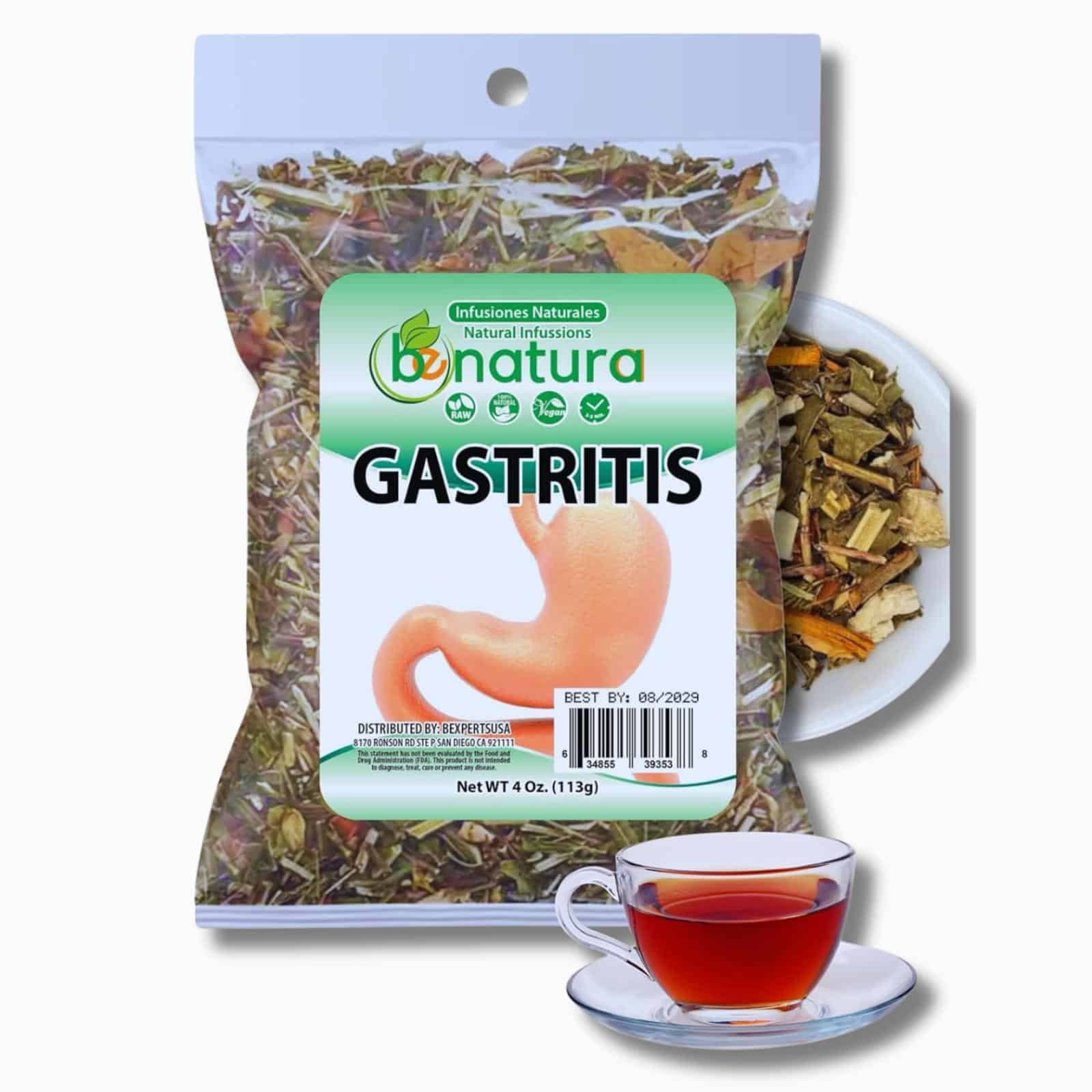 Gastritis Herbal/Té 4 Oz-3.99 oz. Herbal Tea Acidez Reflux
