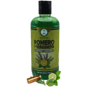 SHAMPOO ROMERO & BERGAMOTA (ROSEMARY & BERGAMOT) 16.9 fl oz healthy and beautiful hair with every wash