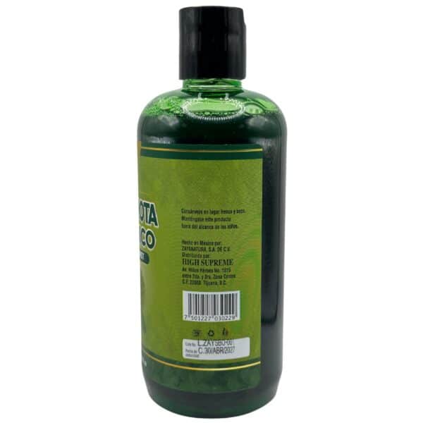 Shampoo organic bergamot (16.9 fl oz) with aloe vera & rosemary SHAMPOO ORGANICO BERGAMOTA con Sabila & Romero Cont. net. 500 ml - Image 3
