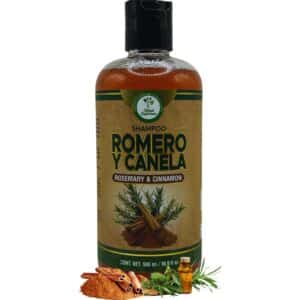 Shampoo Romero & Canela (Rosemary & Cinnamon) 16.9 fl oz Nutrir y revitalizar (Nourish and Revitalize) your hair PREMIUM SHAMPOO