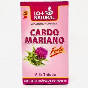 Cardo mariano, suplemento herbal para la salud, apoya la salud del hígado, 1000 mg, 60 cápsulas blandas/Milk Thistle, Herbal Health Supplement, Supports Liver Health