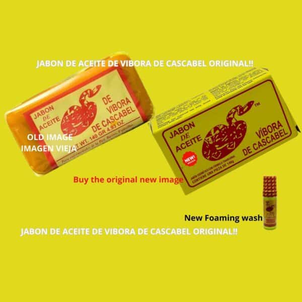 2 Pack Jabon de Aceite Vibora de cascabel Rattlesnake soap skincare acne Facial Cleansing Skin Repair Net Wt. 4.23 Oz (140gr) Improve your Skincare - Image 7