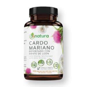Cardo Mariano reforzado con diente Leon (Milk Thistle Reinforced with Milk Thistle) 90 Vegetable Capsule 1500 mg per Serving, Root Liver Health Support, Antioxidant Support, 100% Natural, Made in USA