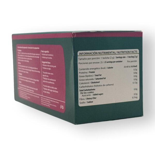 Cardo Mariano Tea (Milk Thistle Tea) – 100% Natural, Vegan | 25 Tea Bags - Image 2