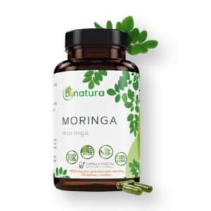 Moringa Capsulas Organicas(Organic Moringa Capsules)90 Vegan Caps, 1500 mg per Serving Non-GMO, GlutenFree Rich in Antioxidants & Essential Amino Acids