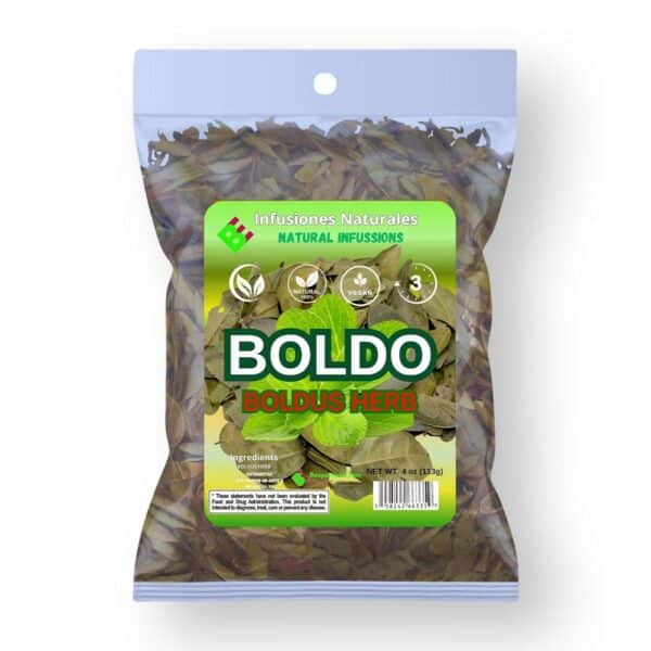 TEA Peumus Boldus Leaves 4 Oz | HOJAS DE BOLDO 4oz TE - Image 2