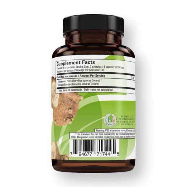 Wereke (Wereque Root) – 90 Vegan Capsules, 1500 mg per Serving – 100% Natural Herbal Supplement – Premium Quality, Non-GMO, Plant-Based – by Bexpertsusa - Image 5