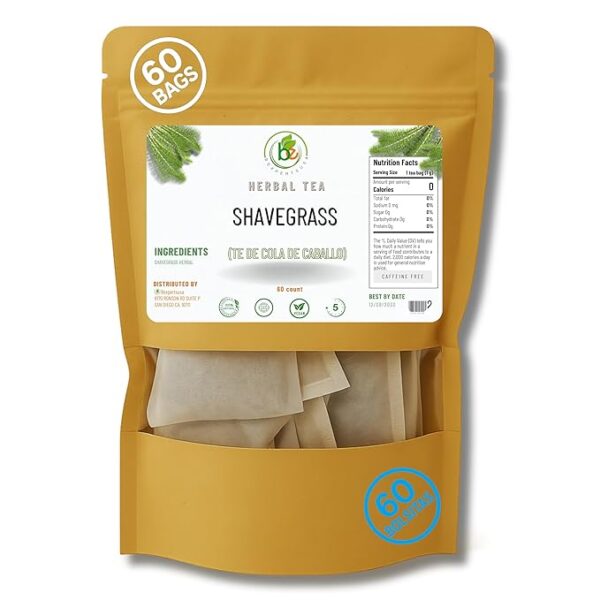 Cola de Caballo Té (Shavegrass/Horsetail Tea) – 60 Tea Bags – 100% Natural, Vegan, Herbal – Gluten-Free, Non-GMO – by Bexpertsusa - Image 6