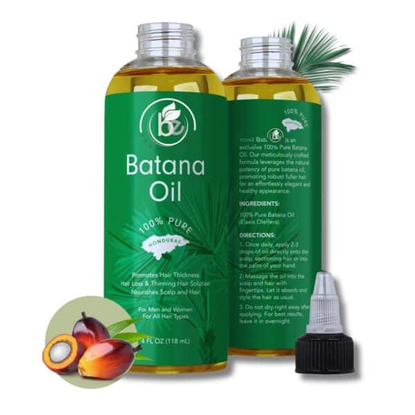 Bexpertsusa Batana Oil 100% Pure & Natural 4 fl oz Promotes Hair Growth Thickens Strengthens Moisturizing Smoothing Anti Hair Loss for Men Women Unisex Haircare